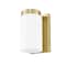 Z-Lite Burk 1 Light Wall Sconce, 4.25in. W x 7.25in. H, Luxe Gold 746-1S-LG - alternate 7